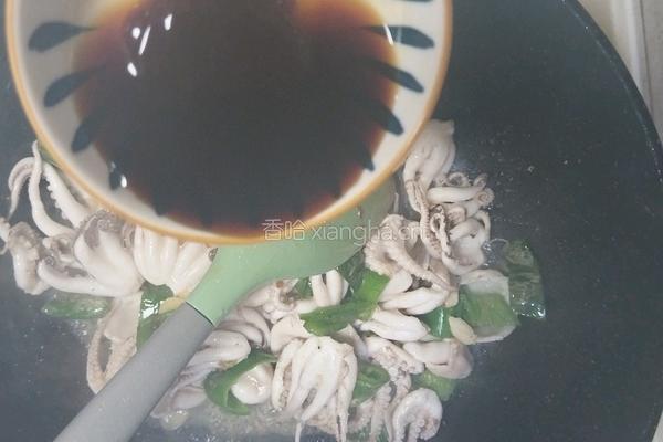 爆炒章鱼的做法图解7