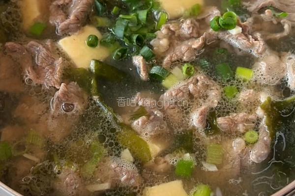 海带牛肉汤的做法图解8
