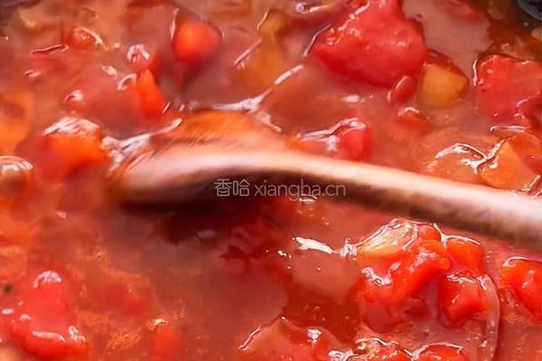 虾滑芝士番茄意面的做法图解4