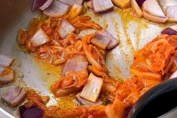泡菜牛肉豆腐汤的做法图解3