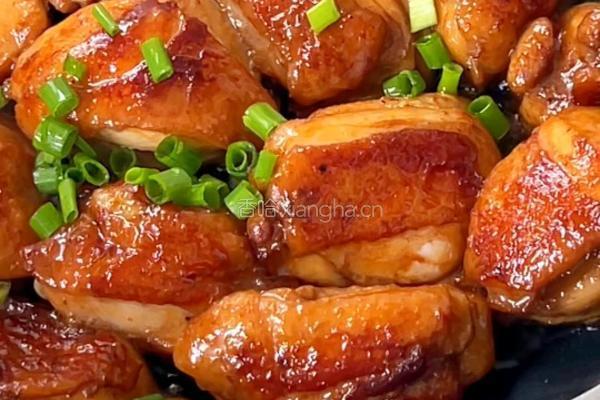 香煎葱油鸡的做法图解8