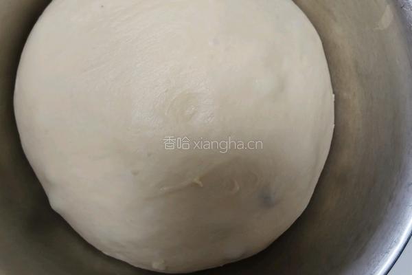 鲜奶提子吐司(2个450g吐司)牛奶液种的做法图解10