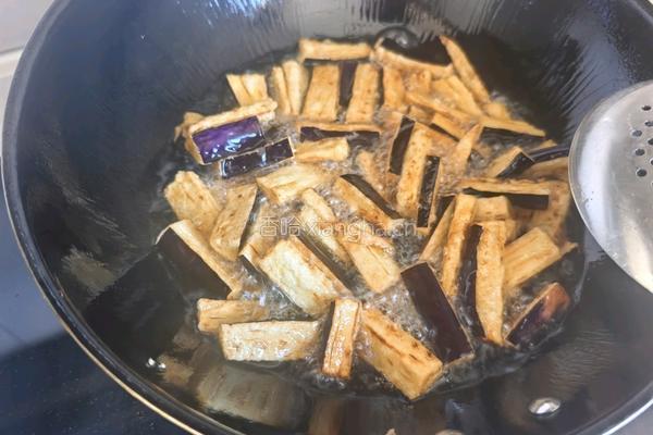 豆角茄子的做法图解4