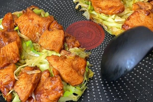 黑松露包菜鸡肉三明治的做法图解6