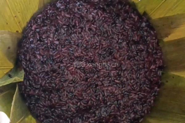 黑米糕的做法图解4