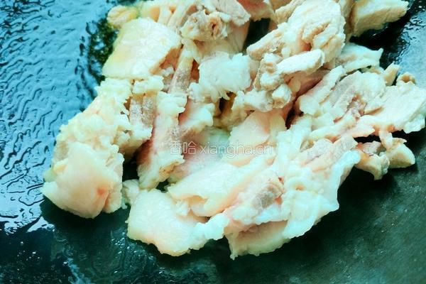 青椒回锅肉的做法图解6