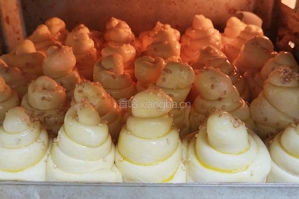 蜂蜜脆皮小面包（28方盘波兰种）的做法图解26
