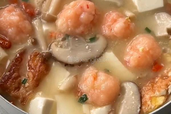 虾滑菌菇汤的做法图解7