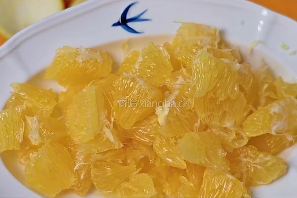 橙香加拿大北极虾生虾沙拉的做法图解9
