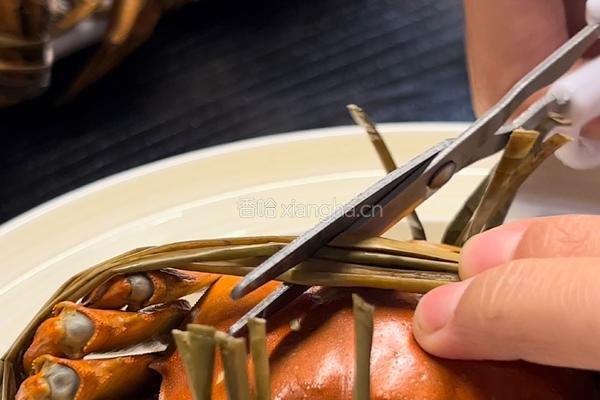 清蒸大闸蟹的做法图解7