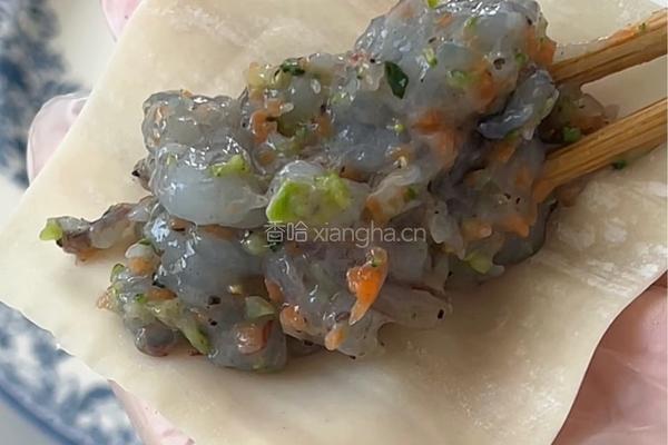 水晶蔬菜虾饺的做法图解4