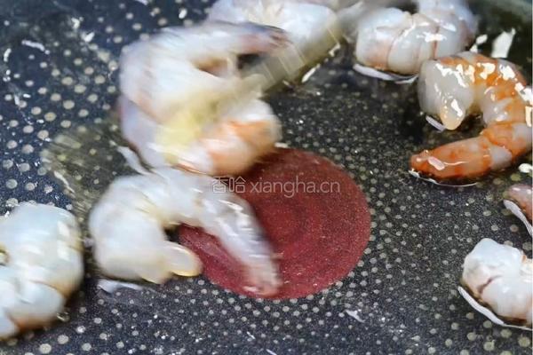 黑松露芦笋虾仁的做法图解4