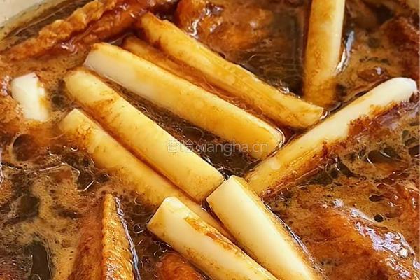 可乐鸡翅年糕的做法图解6
