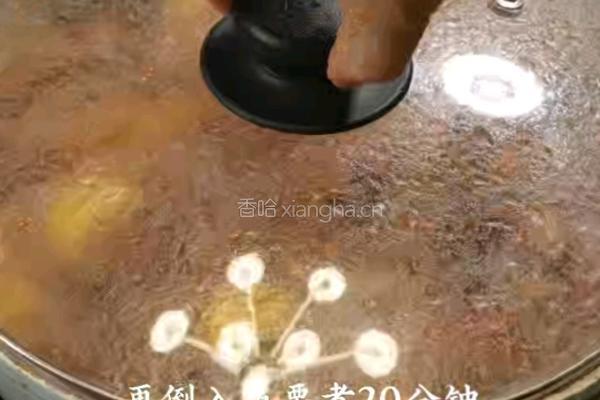 板栗炖排骨的做法图解7