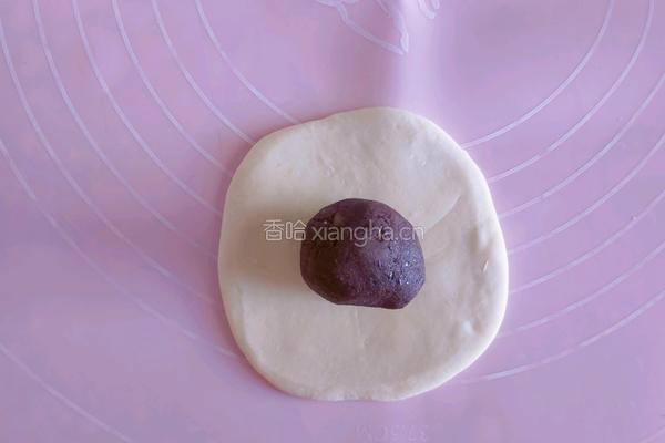 玉桂狗豆沙包的做法图解3