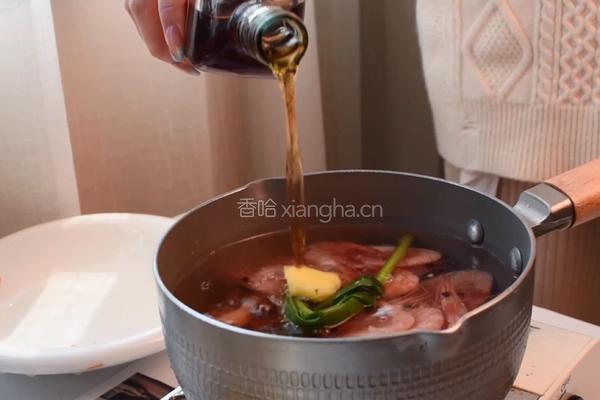 百香果酸辣柠檬加拿大北极虾生虾的做法图解2