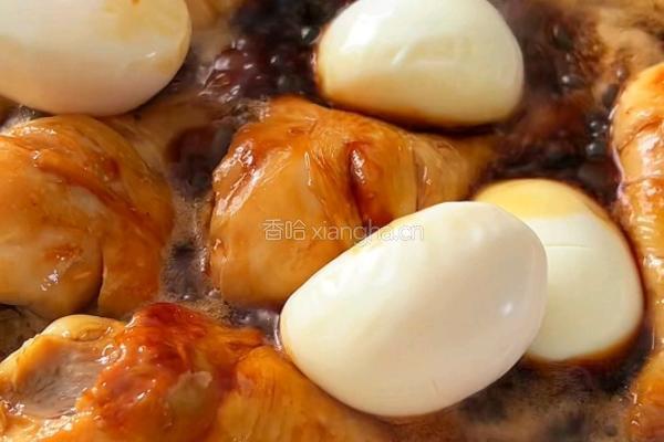 酱香鸡腿卤蛋的做法图解7