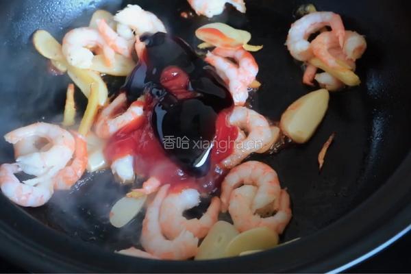茄汁加拿大北极虾豆腐煲的做法图解5