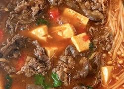 牛肉豆腐煲