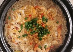 虾仁粉丝煲