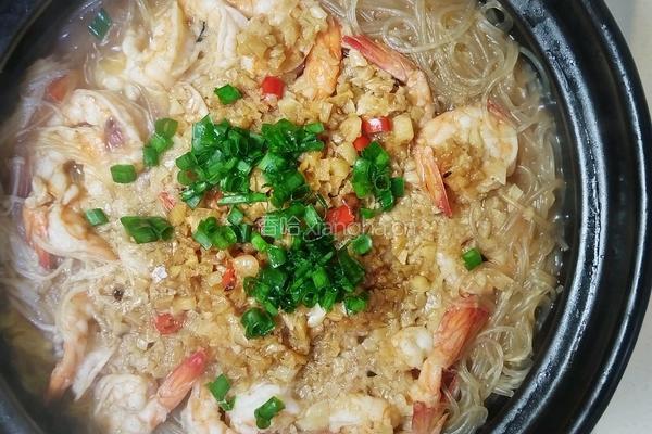 虾仁粉丝煲的做法图解12
