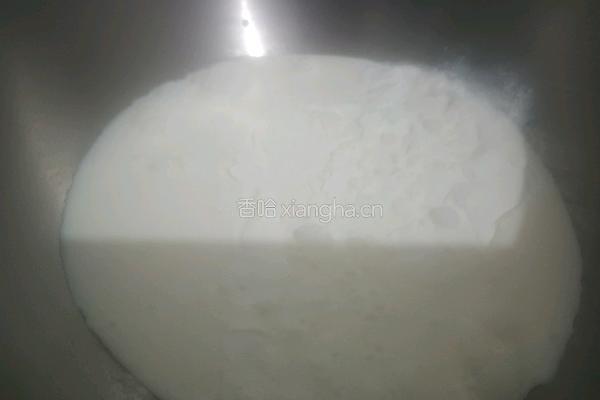 馒玉柱奶油盛沁的做法图解2