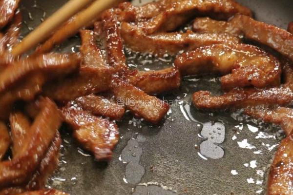芦笋炒牛肉的做法图解7