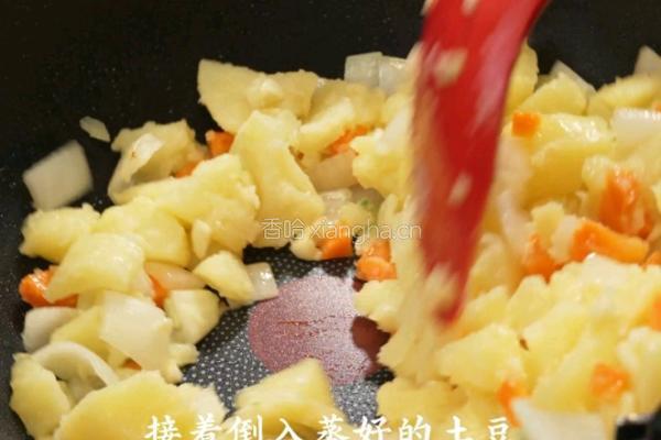 土豆泥肥牛烩饭的做法图解5