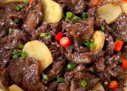 冬笋焗牛肉