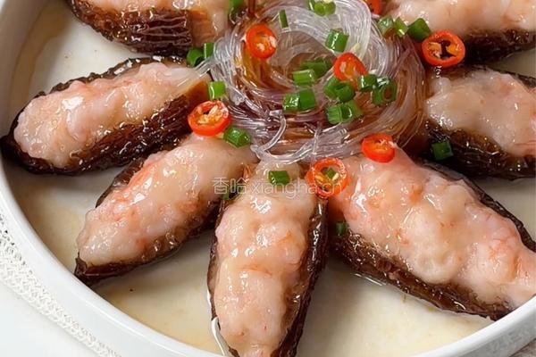 羊肚菌酿虾滑的做法图解6