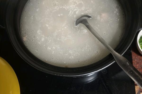 排骨砂锅粥(三人份)的做法图解8