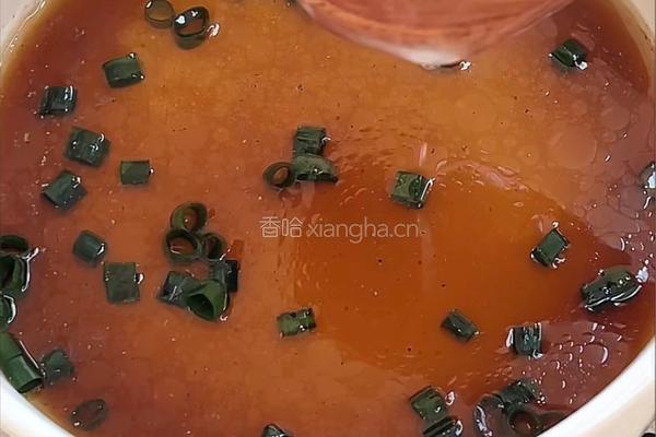 溏心蛋清汤面的做法图解5