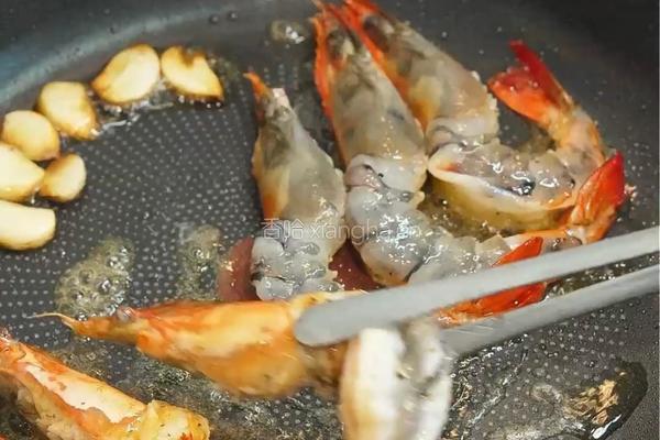 甜椒酱烤大虾的做法图解3