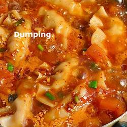 番茄酸汤水饺的做法[图]