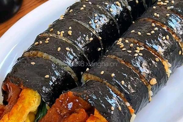 黑松露辣牛肉紫菜包饭
