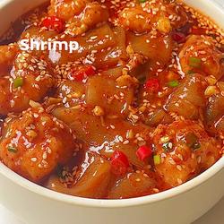 麻酱虾滑宽粉的做法[图]