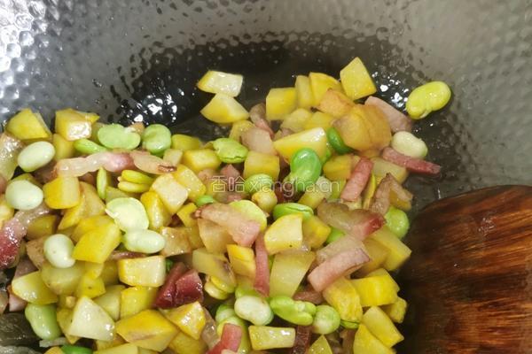 蚕豆焖饭(春饭)的做法图解4