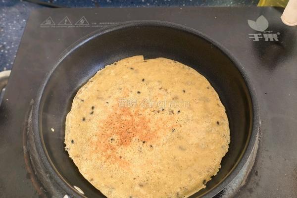 燕麦鸡蛋饼的做法图解8