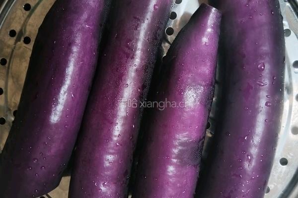 蒜香茄子的做法图解2
