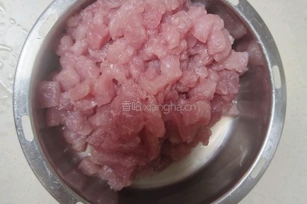 肉沫西葫芦的做法图解2