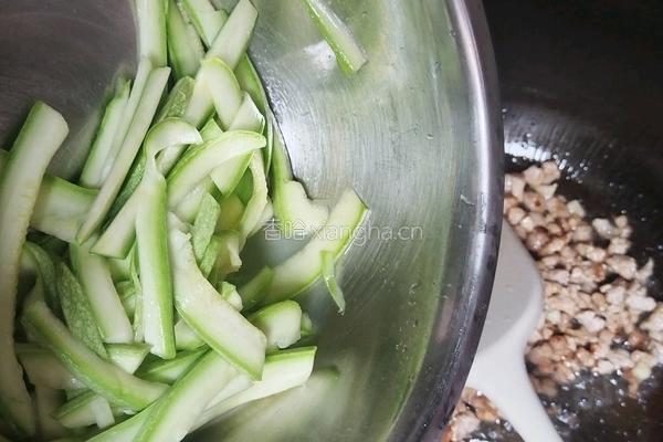 肉沫西葫芦的做法图解8