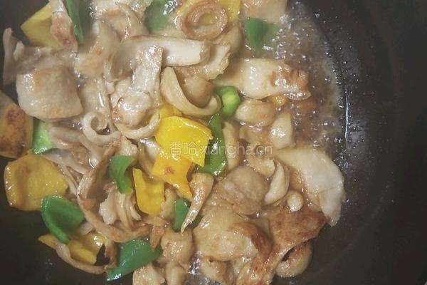 菜椒炒面筋的做法图解7