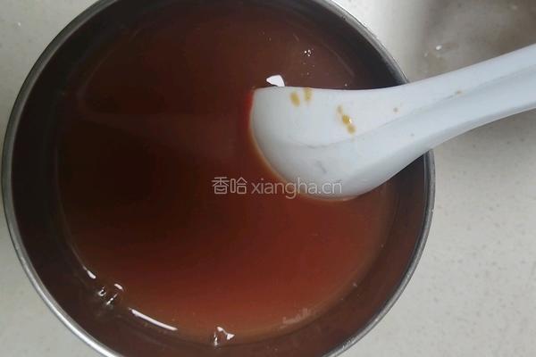 茄汁玉子豆腐的做法图解7
