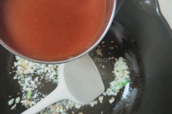 茄汁玉子豆腐的做法图解9