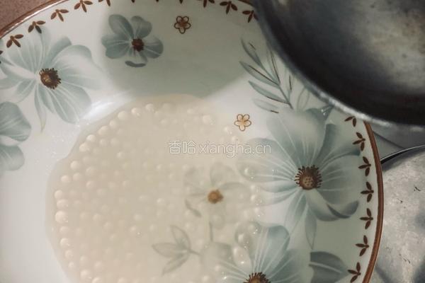 牛奶西米露(电饭煲不用看火)的做法图解9