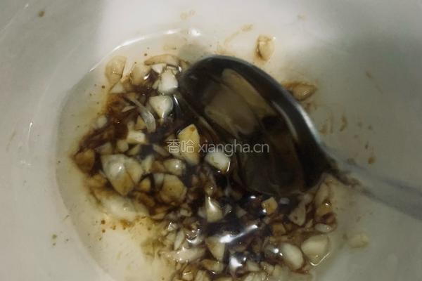 蒜蓉蒸娃娃菜(电饭煲简易版)的做法图解3