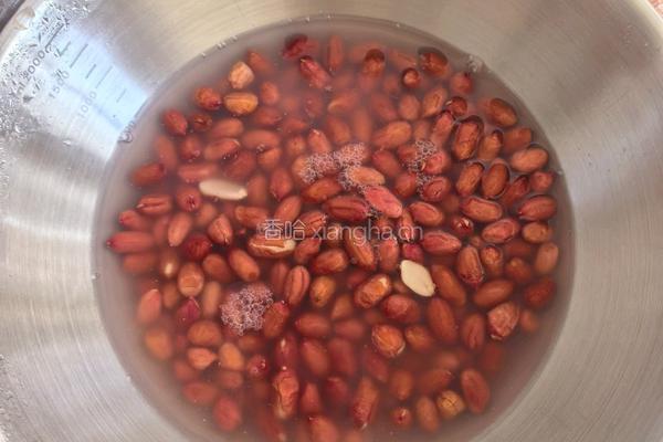 花生大米糕的做法图解2