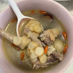 花旗参鸽子排骨汤的做法[图]