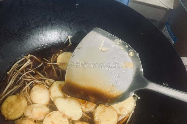 日本豆腐金针菇煲的做法图解11