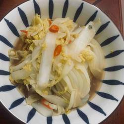 锅边醋香娃娃菜的做法[图]
